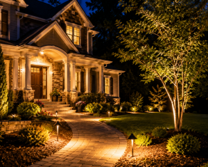 outdoor lighting service