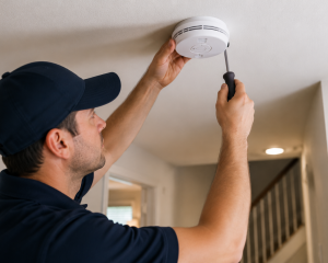 smoke detector installation smoke detector installation